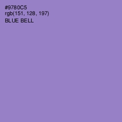 #9780C5 - Blue Bell Color Image